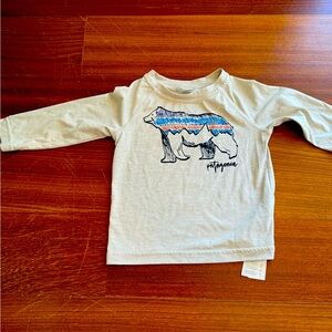 Patagonia Rash-guard with Bear - Size 12 to 18 mo